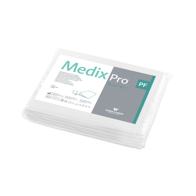 Weber&Weber Prześcieradła bibułowo-foliowe MedixPro składane 5 szt.
