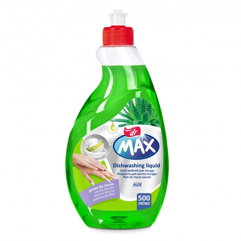 Dr Max Płyn do naczyń o zapachu aloesowym z wit. E 500 ml