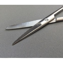 Matoset Instument Nożyczki metalowe Deaver ostro-tępe, proste, jałowe 25 szt.