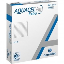 Aquacel Extra Ag opatrunek chłonny Hydrofiber, antybakteryjny ze srebrem 1 szt.