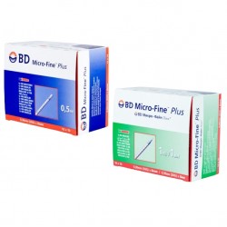 BD Micro-Fine Plus strzykawka insulinowa z igłą