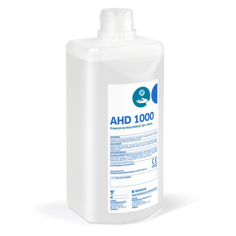 Medilab Płyn do dezynfekcji rąk i skóry AHD 1000