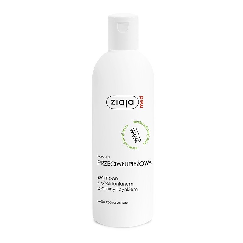 Ziaja szampon kuracja przeciwłupieżowa Ziaja Med 300 ml