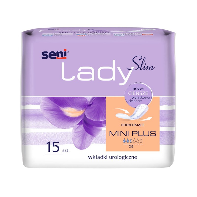 Seni Lady Slim Mini Plus wkładki urologiczne dla kobiet