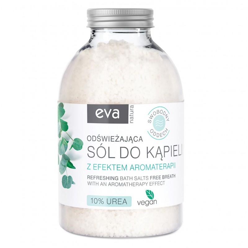 Eva Natura Odświeżająca sól do kąpieli z efektem aromaterapii Swobodny oddech 420 g