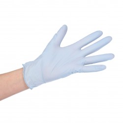 Rękawiczki jednorazowe nitrylowe z owsem 100 szt.