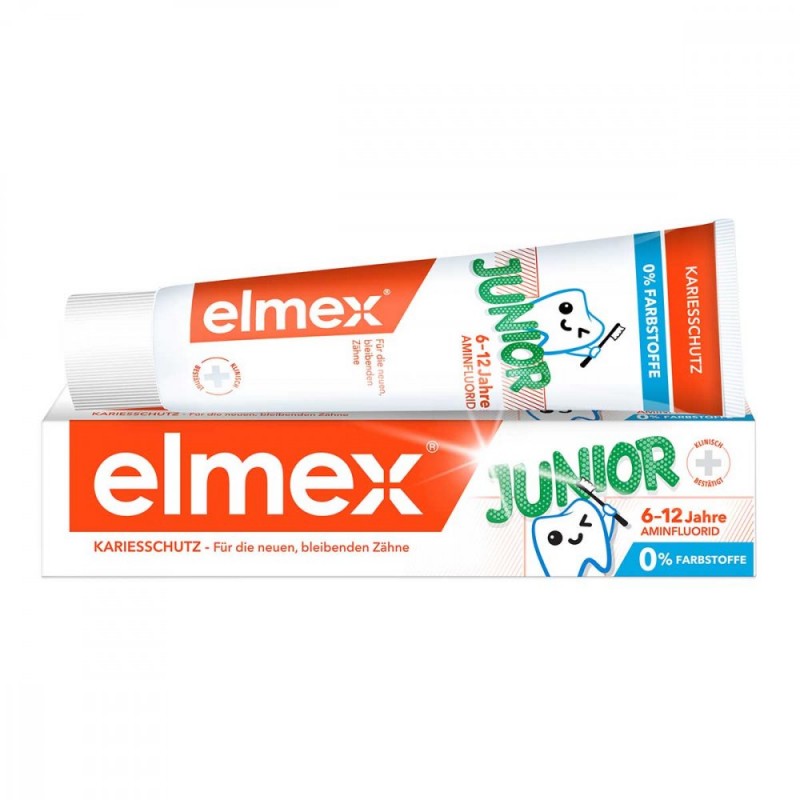 Elmex Junior Pasta do zębów dla dzieci 75 ml