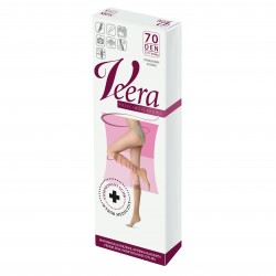 Podkolanówki uciskowe przeciwżylakowe 70 DEN Veera