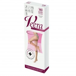 Podkolanówki uciskowe przeciwżylakowe 140 DEN Veera