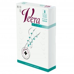 Veera Forte Podkolanówki uciskowe długie Zamknięte palce